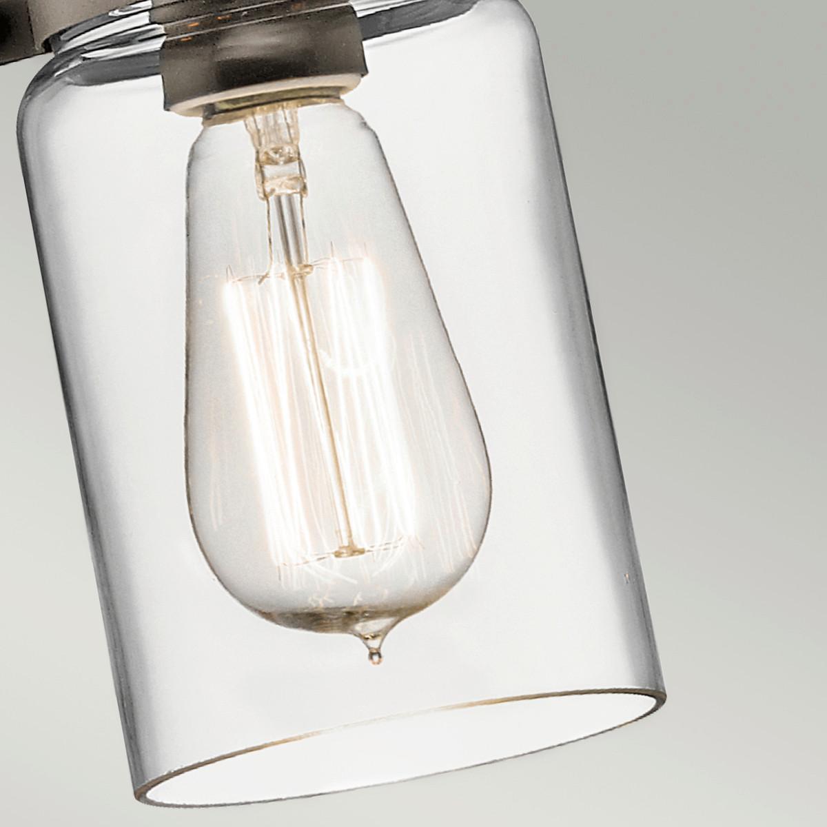 Viseća Svjetiljka Brončana Boja - brončane boje, Lifestyle, staklo/metal (12/25.3cm) - Elstead Lighting