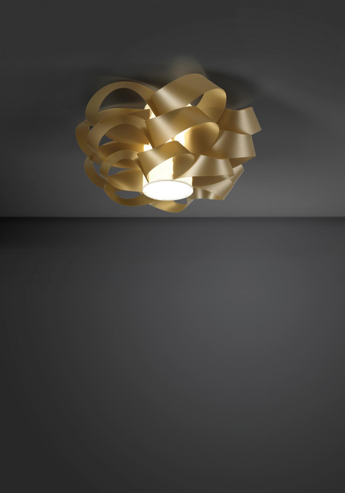 LAMPA SUFITOWA CLO/P/75/NGLD GOLD - kolor złoty, Konventionell, tworzywo sztuczne (75/36cm)