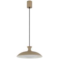 LAMPA WISZĄCA LED AMELIE - biały/opal, Trend, tworzywo sztuczne/metal (40/150cm) - Collet's Monde