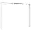 Passerpartout Elara Weiss - Weiss, Konventionell, Holzwerkstoff (278/214/23cm) - Premium Living