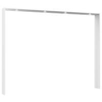 Passerpartout Elara Weiss - Weiss, Konventionell, Holzwerkstoff (278/214/23cm) - Premium Living