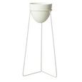 Pflanztopf Pura Weiß 20x52 cm - Weiß, Kunststoff (20/52cm) Pflanztopf Pura Weiß 20x52 cm - Weiß, Kunststoff (20/52cm)