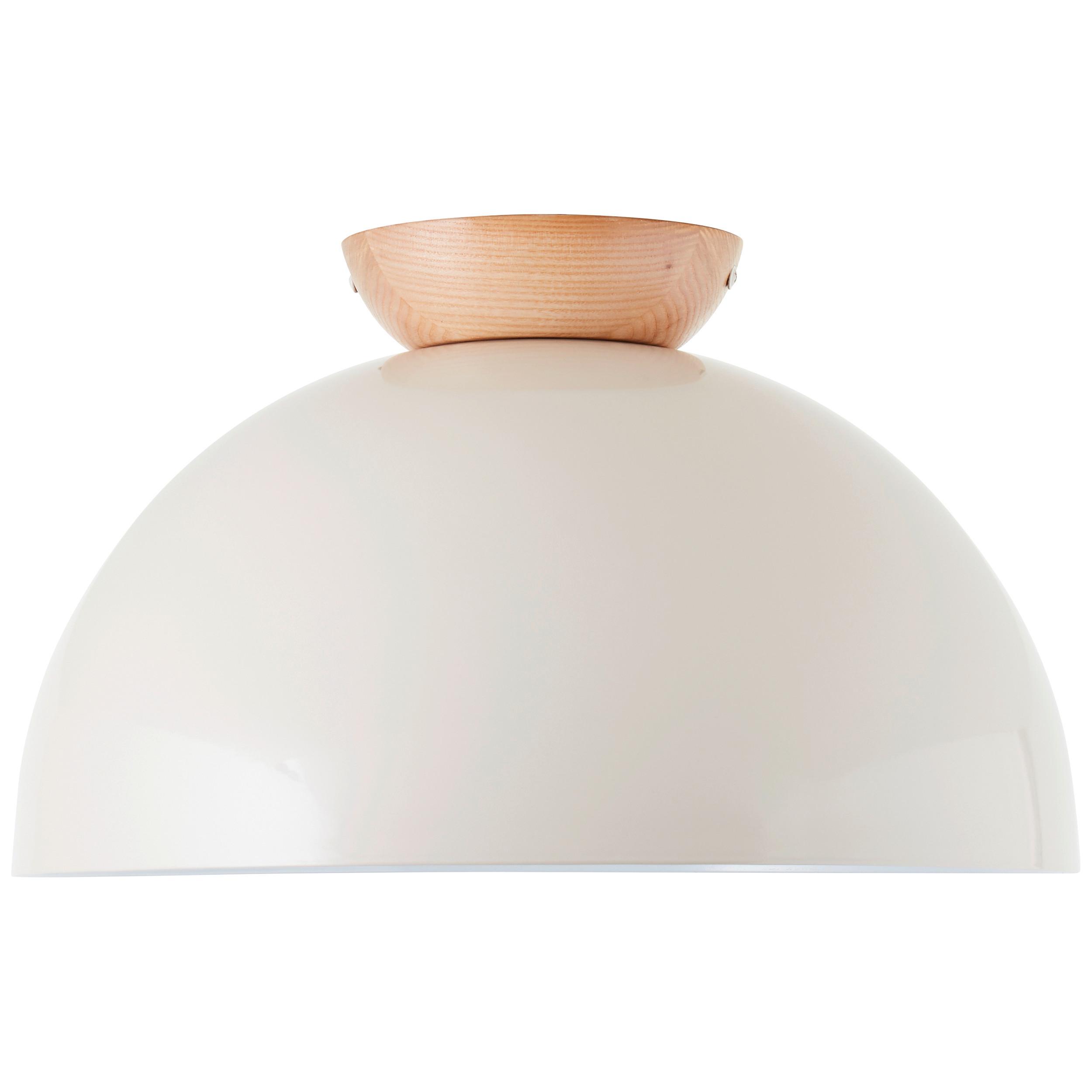 LAMPA SUFITOWA 99887L70 NALAM DE1 - szary/jasnobrązowy, Konventionell, metal/drewno (35/20,5cm) - Brilliant