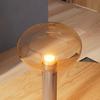 BORDSLAMPA SIOP - bärnstensfärgad/champagne, Modern, metall/glas (20/20/38,5cm)