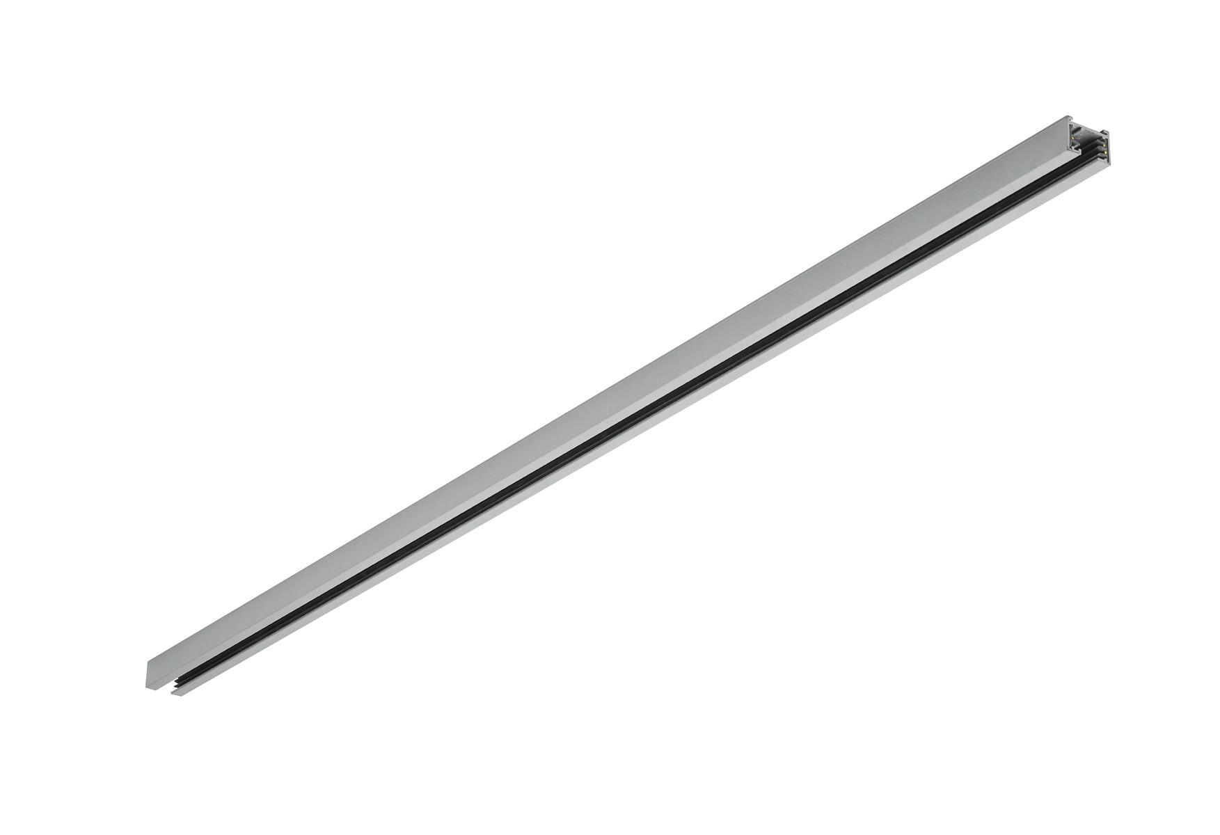 Schienensystem Duoline Track in Titanfarben - Titanfarben, KONVENTIONELL, Metall (3/2/160cm) - Trio Leuchten
