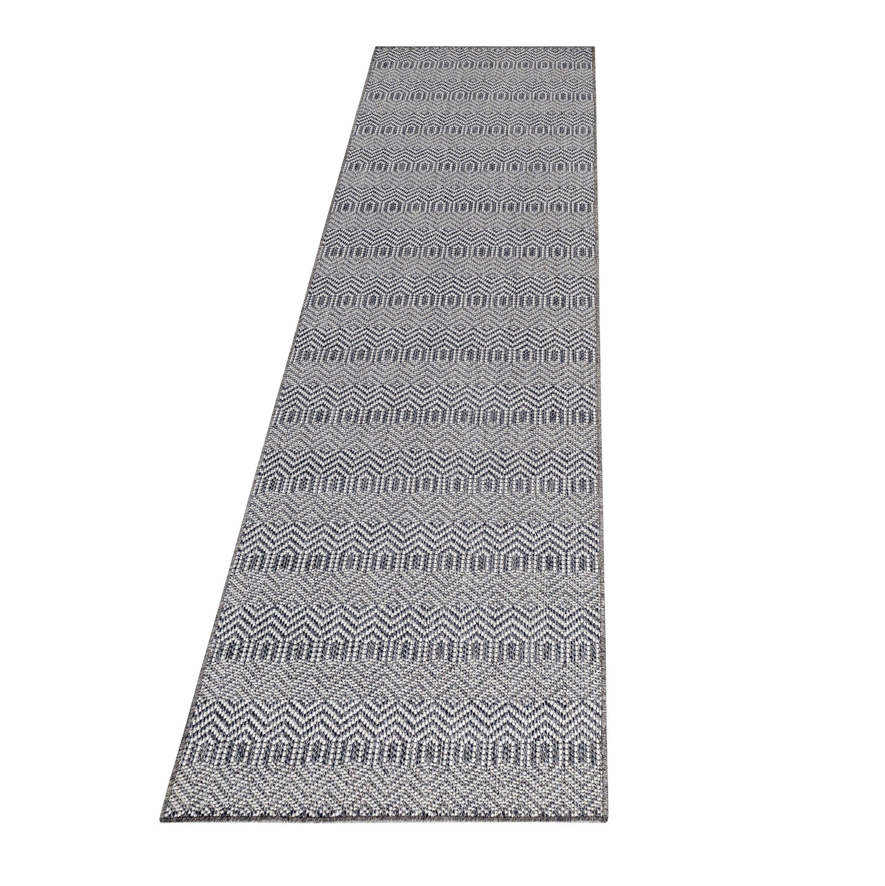 Tekač Aruba, Siva, 80x250cm - siva, Design, tekstil (80/250cm)