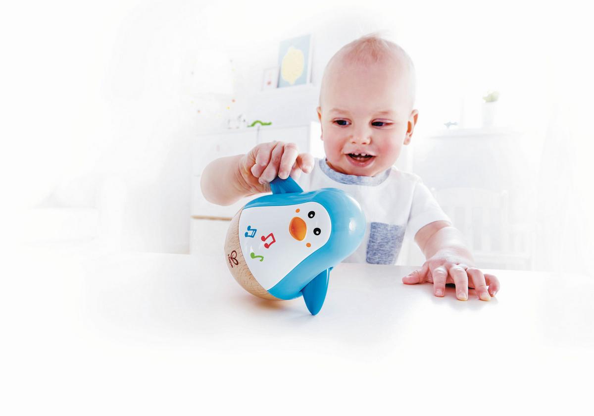 Keljfeljancsi Hape - többszínű, Basics, műanyag/fa (11,2/9/9cm) - Hape