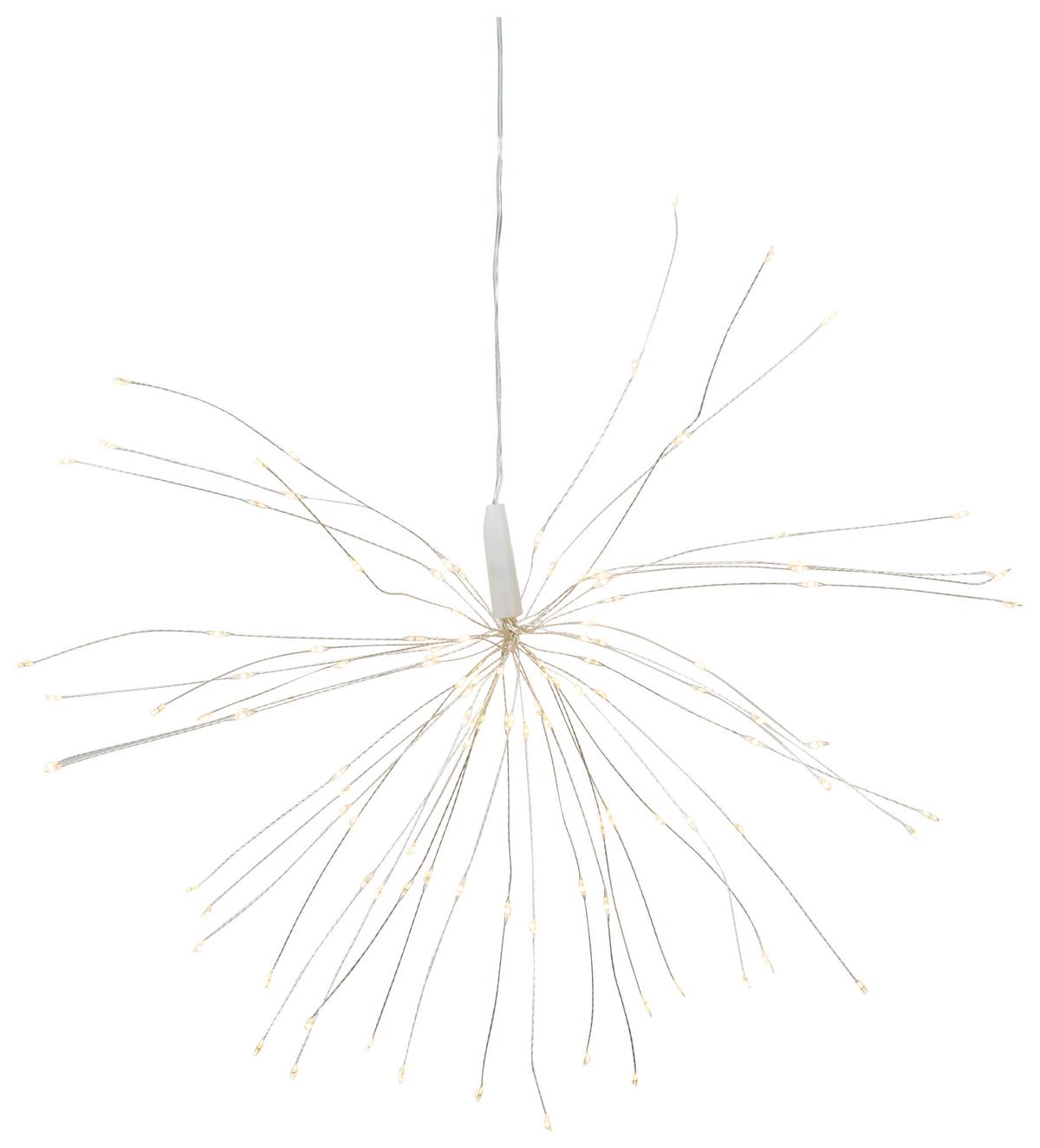 Okrasna Led-svetilka Joris - črna, kovina/umetna masa (30cm) - Mömax