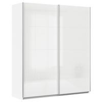 DULAP USI CULISANTE FELDKIRCH - alb/alb lucios intens, Modern, material pe bază de lemn (181/210/62cm)