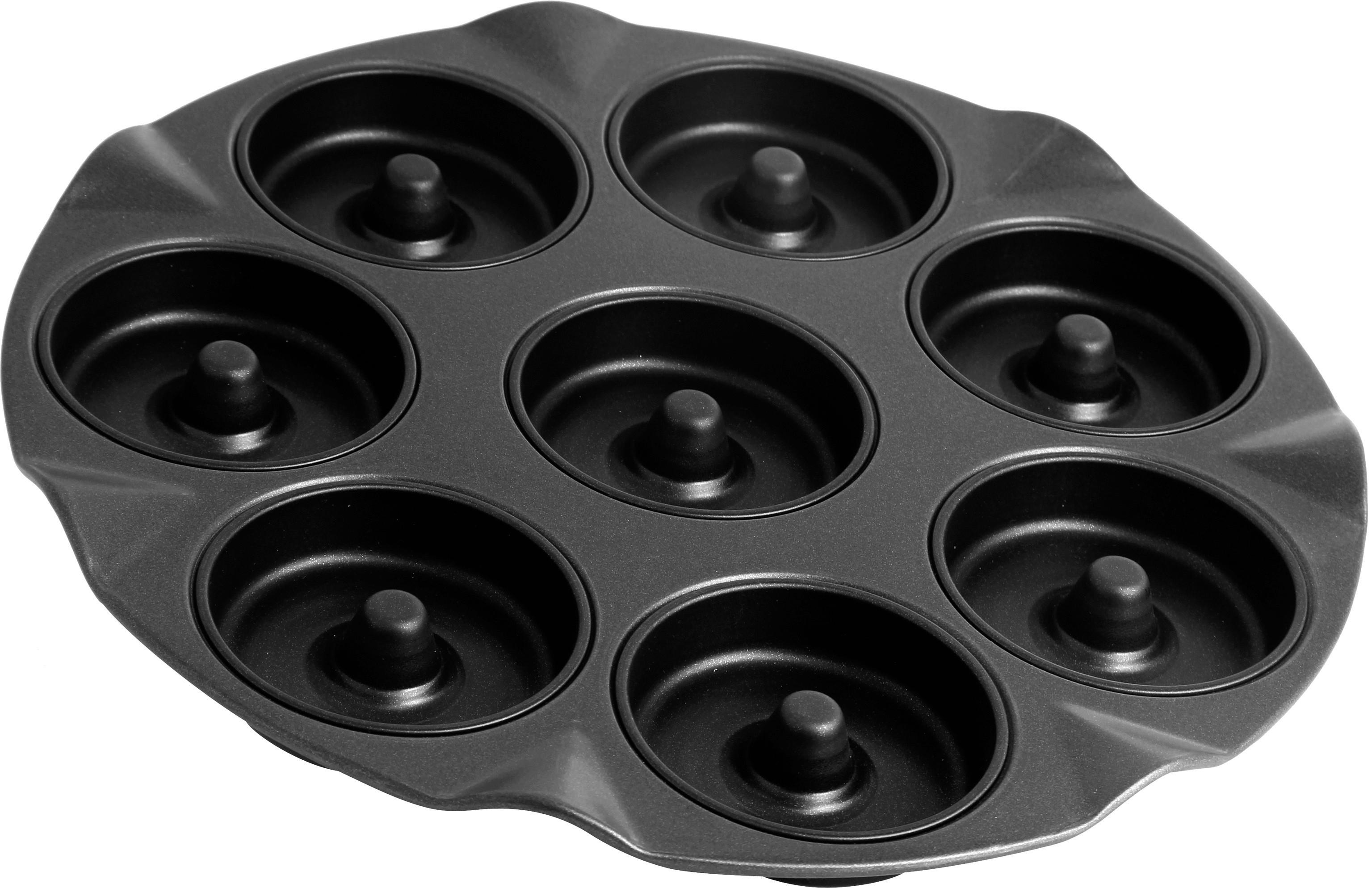 Backform Apfel - Schwarz, Metall (33/2cm) - Zenker