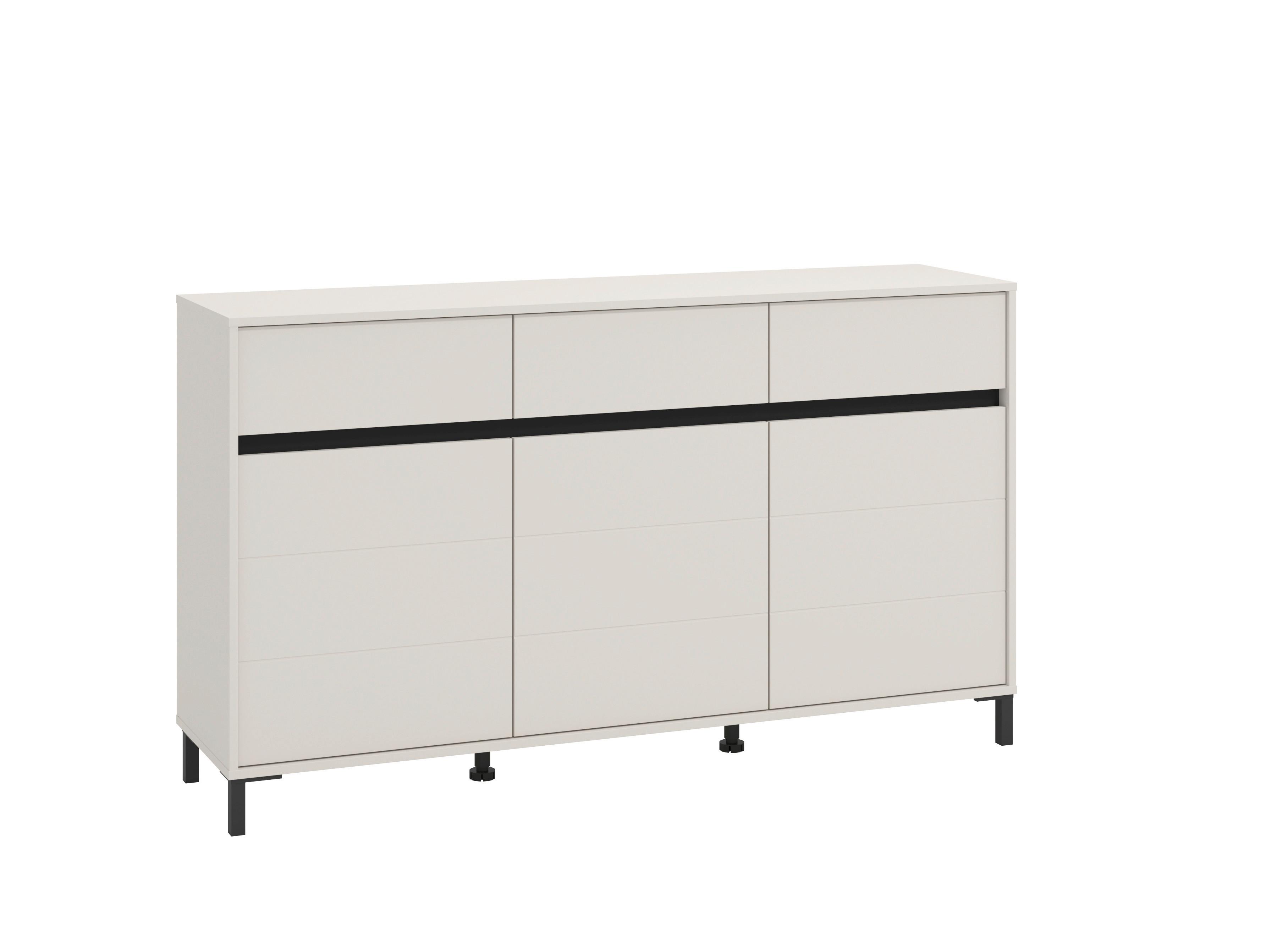 Sideboard Arran Kaschmir - Kaschmir, MODERN, Holzwerkstoff (157/90/40cm) - Mömax