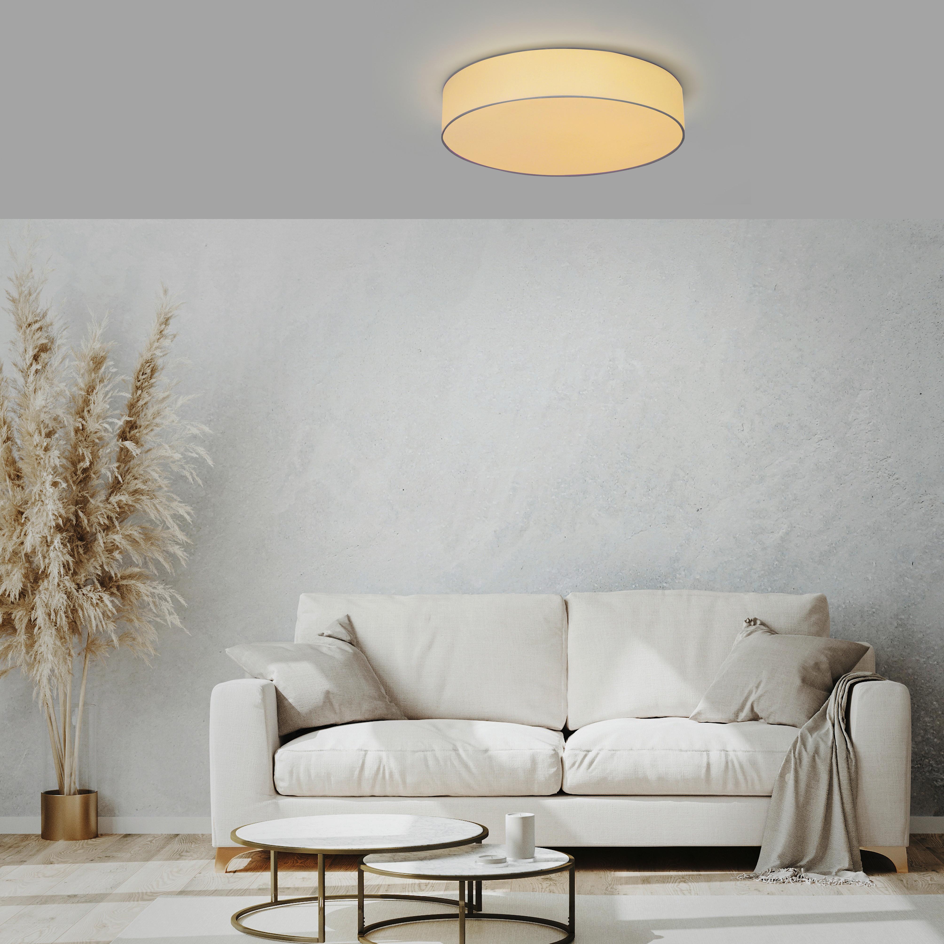 LAMPA SUFITOWA LED GIULIA *SBN*SH* - biały, Trend, tworzywo sztuczne/metal (50/10cm) - Novel