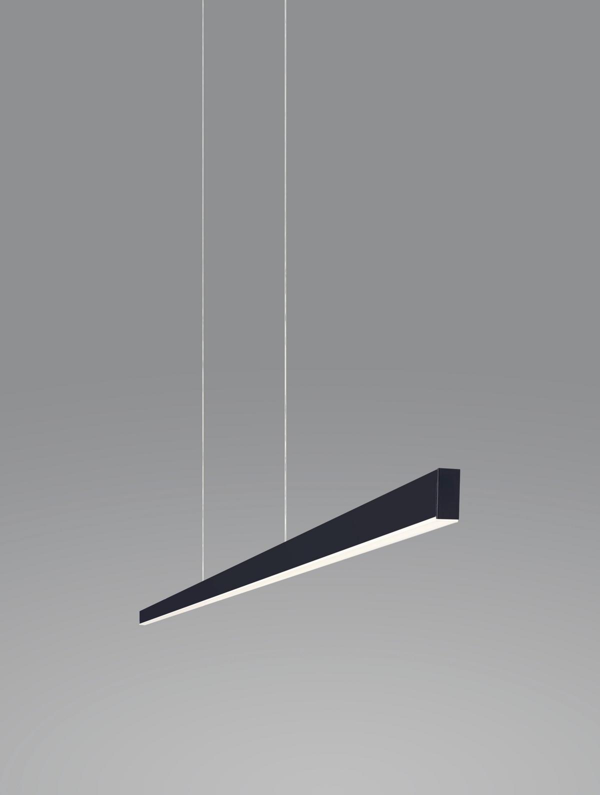 LAMPA WISZĄCA LED 16/2109.22 LOOPY - czarny, Design, metal (151/3/200cm) - Helestra
