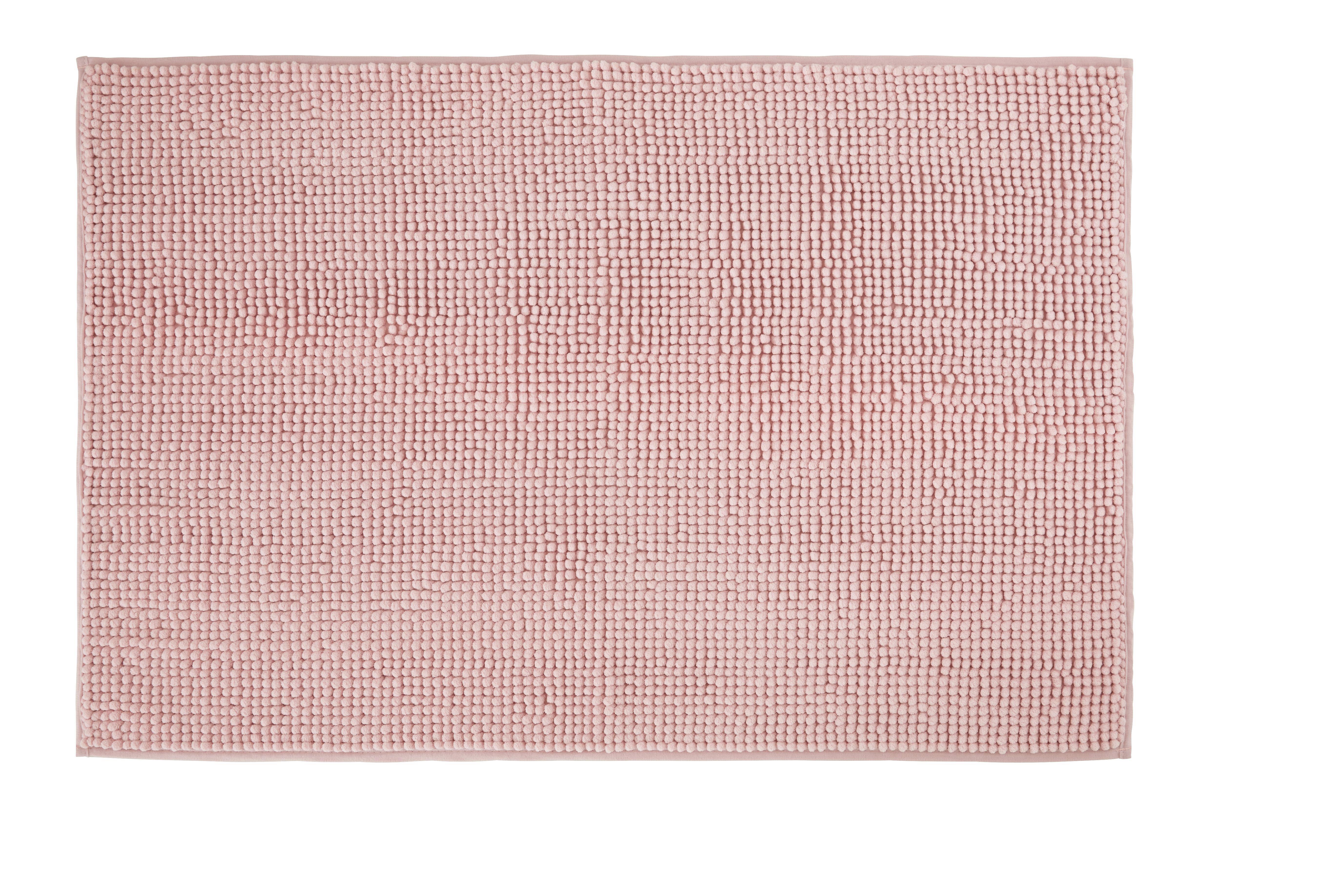 Badematte Nelly Rosa 60x90cm - Rosa, Textil (60/90cm) - Mömax modern living