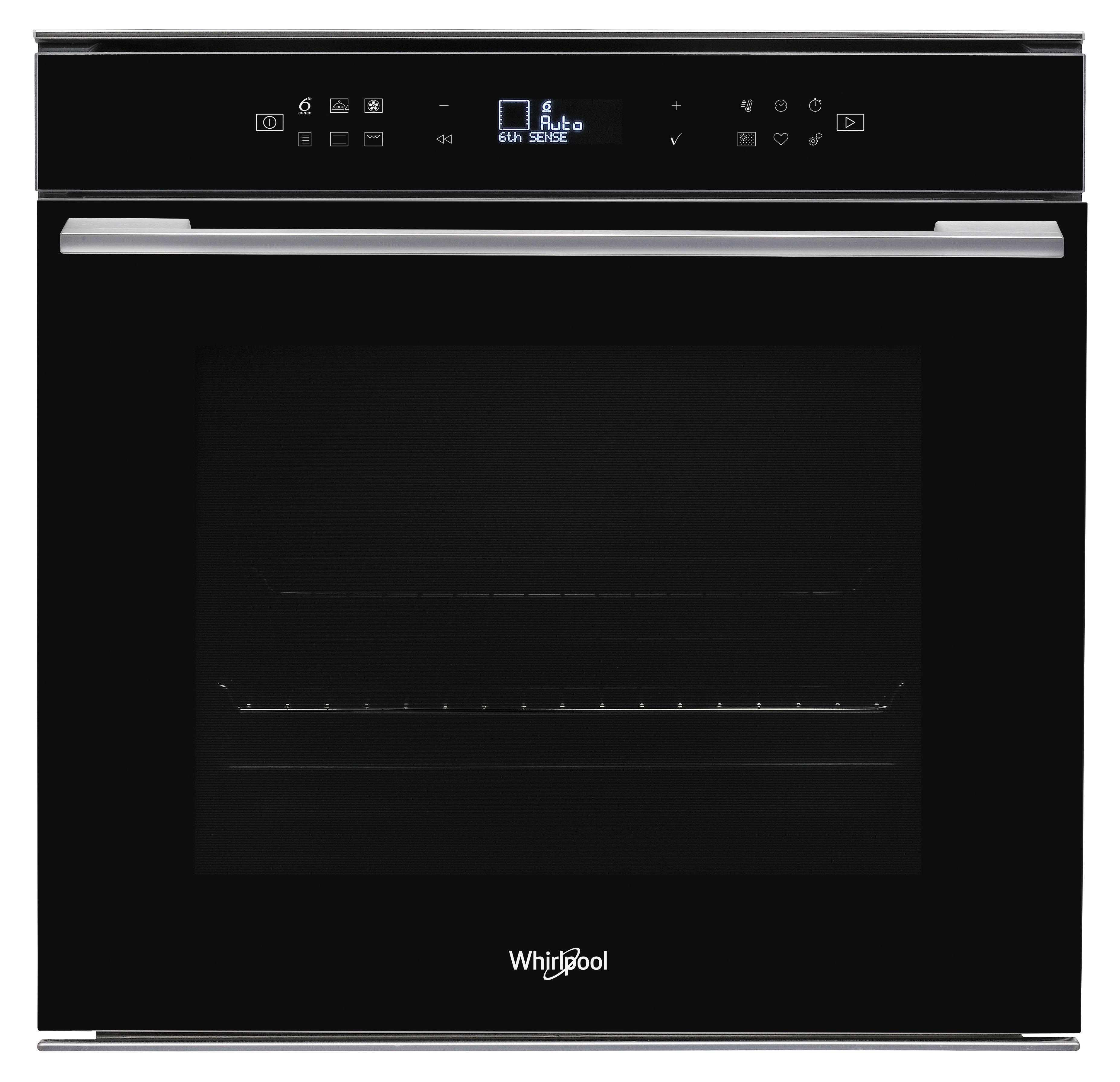 Beépíthető Sütő W7 Om4 4s1 P Bl Whirlpool - fekete, Modern, műanyag/fém (60/60/56cm) - Whirlpool