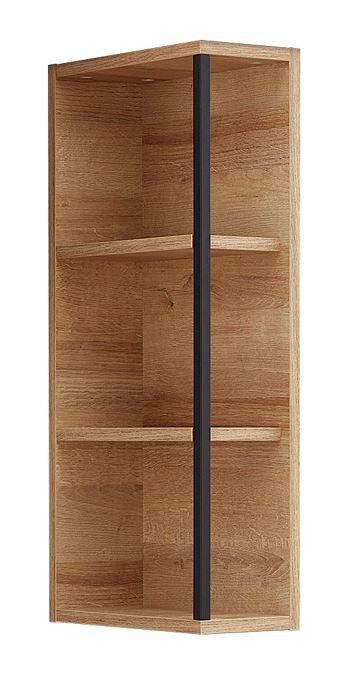 Wandregal in Eichefarben - Eichefarben, Modern, Holzwerkstoff (15/70/32,5cm) - Pelipal