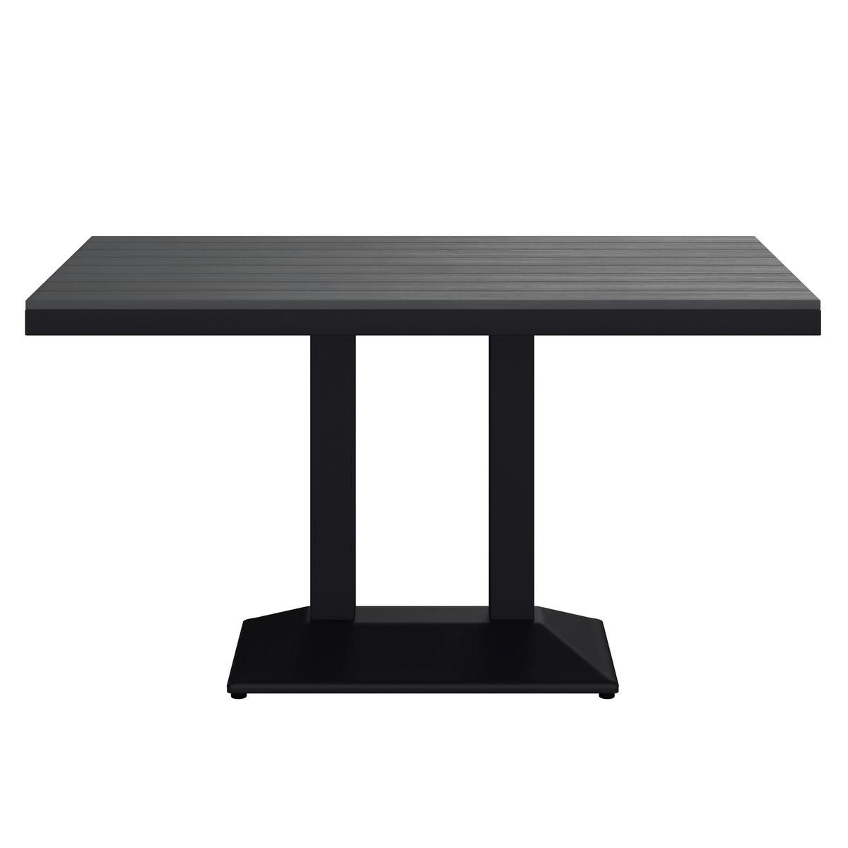 Dining-Loungeset Pergolina Grau Metall/Outdoorstoff - Dunkelgrau/Hellgrau, MODERN, Kunststoff/Textil (194/245cm) - Bessagi Garden