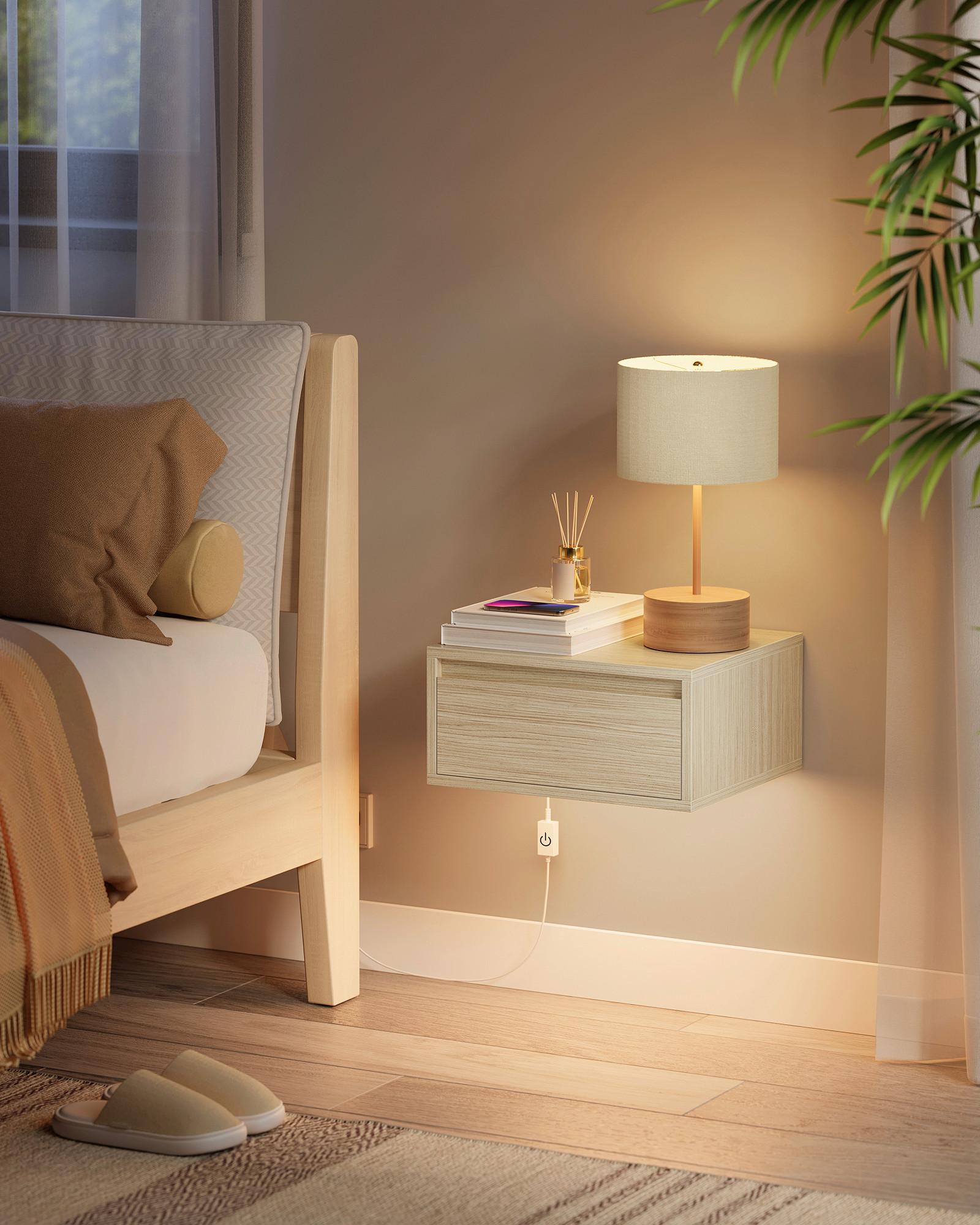 NACHTTISCH NIGHTSTAND - Beige, MODERN, Holzwerkstoff (40/18/35cm) - MID.YOU
