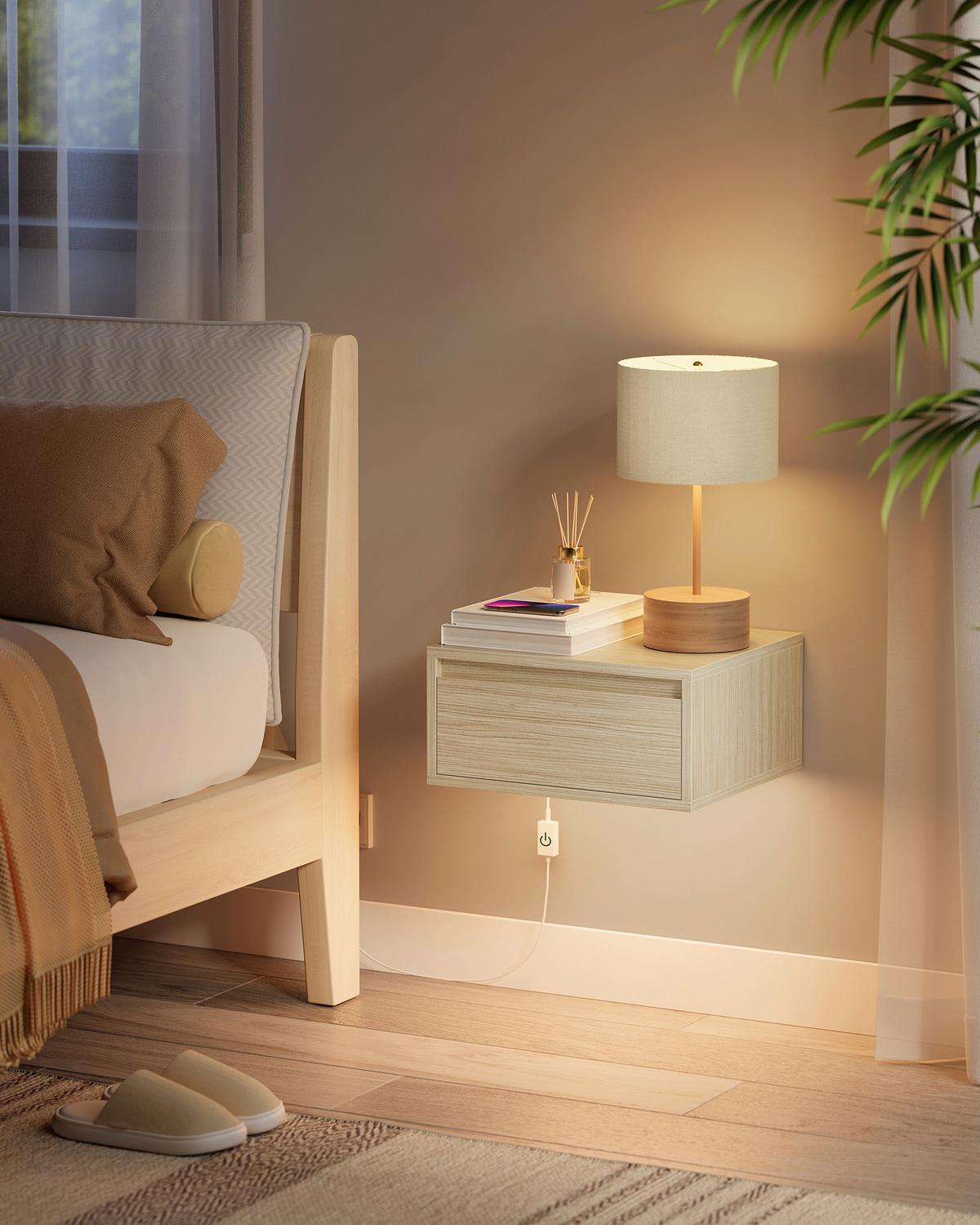 NACHTTISCH NIGHTSTAND - Beige, MODERN, Holzwerkstoff (40/18/35cm) - MID.YOU