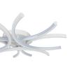 LED-TAKLAMPA WILMA - vit, Modern, metall/plast (60/60/8,5cm) - Mömax