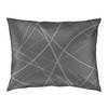 Kissenhülle Alex Design in Schieferfarben ca. 40x60cm - Schieferfarben, MODERN, Textil (40/60cm) - Premium Living