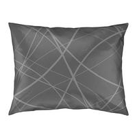 Kissenhülle Alex Design in Schieferfarben ca. 40x60cm - Schieferfarben, MODERN, Textil (40/60cm) - Premium Living