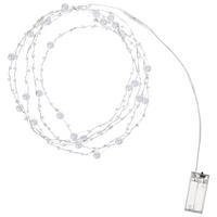 Lichterkette Shine Transparent - Transparent, Konventionell, Kunststoff/Metall (180cm) - Mömax