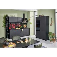 Bucatarie EASYTOUCH - grafit/negru, material pe bază de lemn (123/277cm) - Nobilia