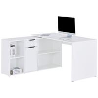 Masă de scris MX 195 - alb, Modern, material pe bază de lemn (136,8/135cm) - Modern Living