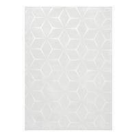 Flachwebeteppich Calma 225 Weiss 200 X 290 Cm - Weiss, Basics, Textil (200/290cm) - Kayoom