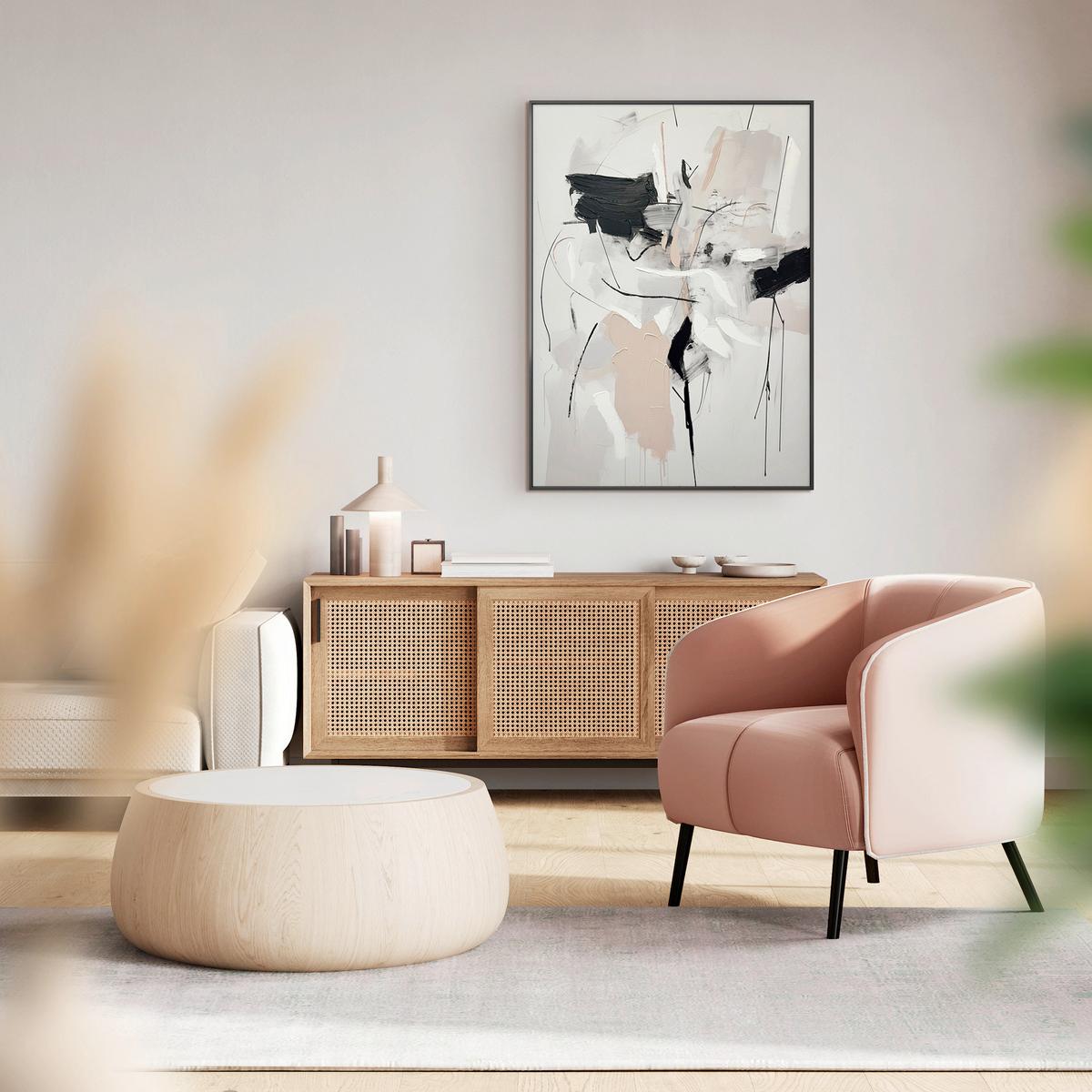 Leinwandbild CA Multicolor - Multicolor, Basics, Holz/Textil (70/100cm)