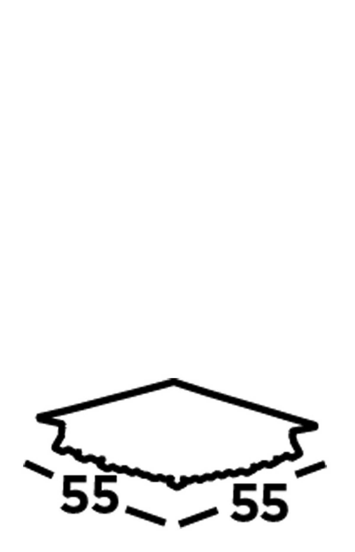 Mennyezeti Lámpa Hanna 8lt 7308-8cc - átlátszó, Design, üveg/fém (55/55/22cm)