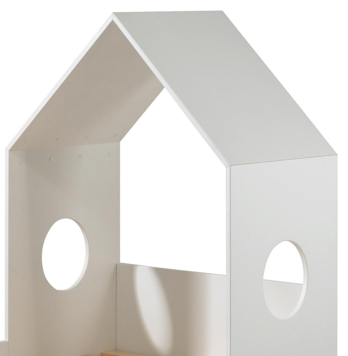 KINDER-/JUNIORBETT Casami 90x200 cm Weiß - Weiß, KONVENTIONELL, Holzwerkstoff (90/200cm) - Livetastic