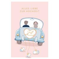 Klappkarte Kupfergold Multicolor - Basics, Papier (18/13cm)