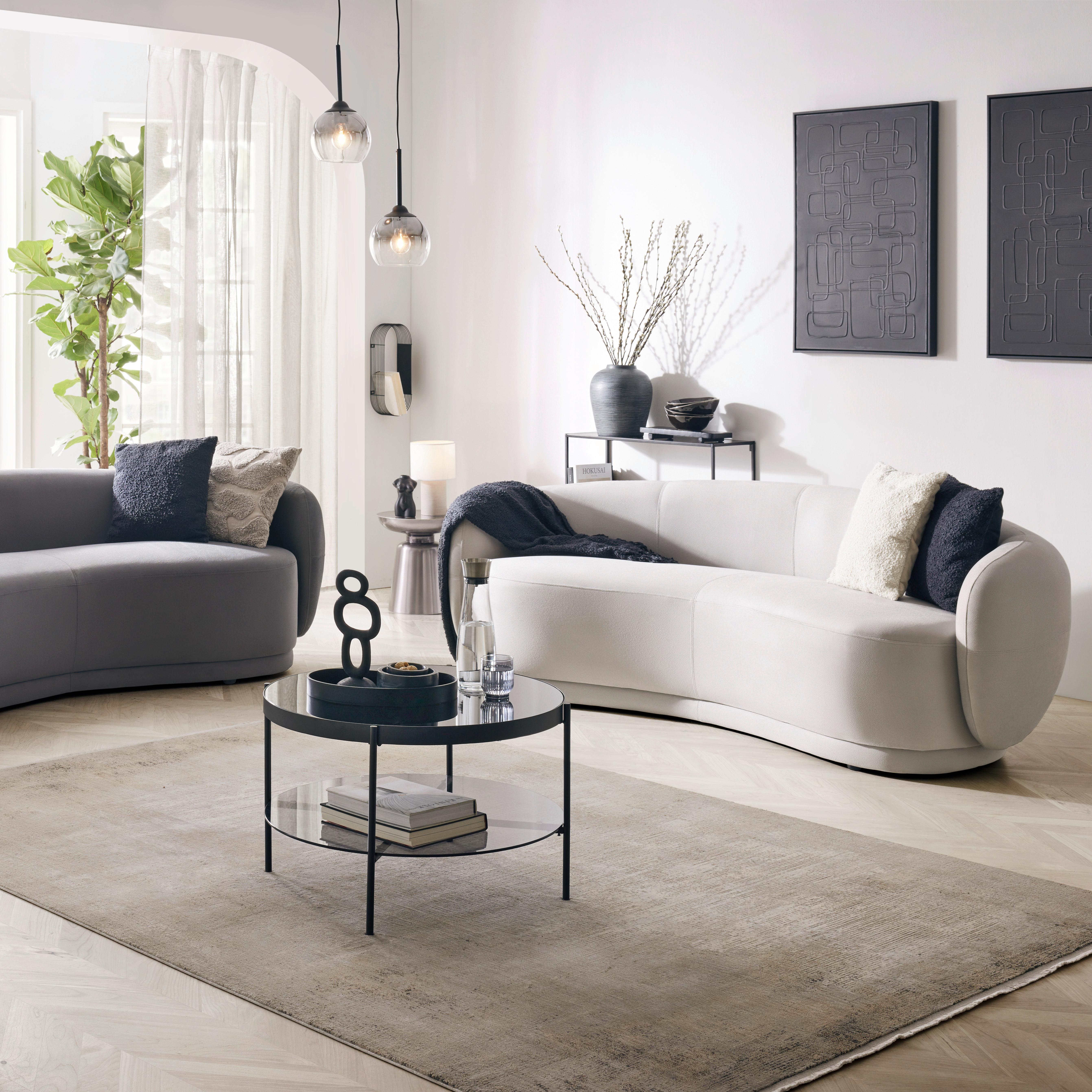 Vászonkép Denise Small - fekete, műanyag/textil (60/90cm) - Premium Living