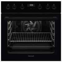 Einbauherd Dku35907bk - Schwarz, Basics, Glas/Metall (59,4/59,4/56,8cm) - Dieter Knoll
