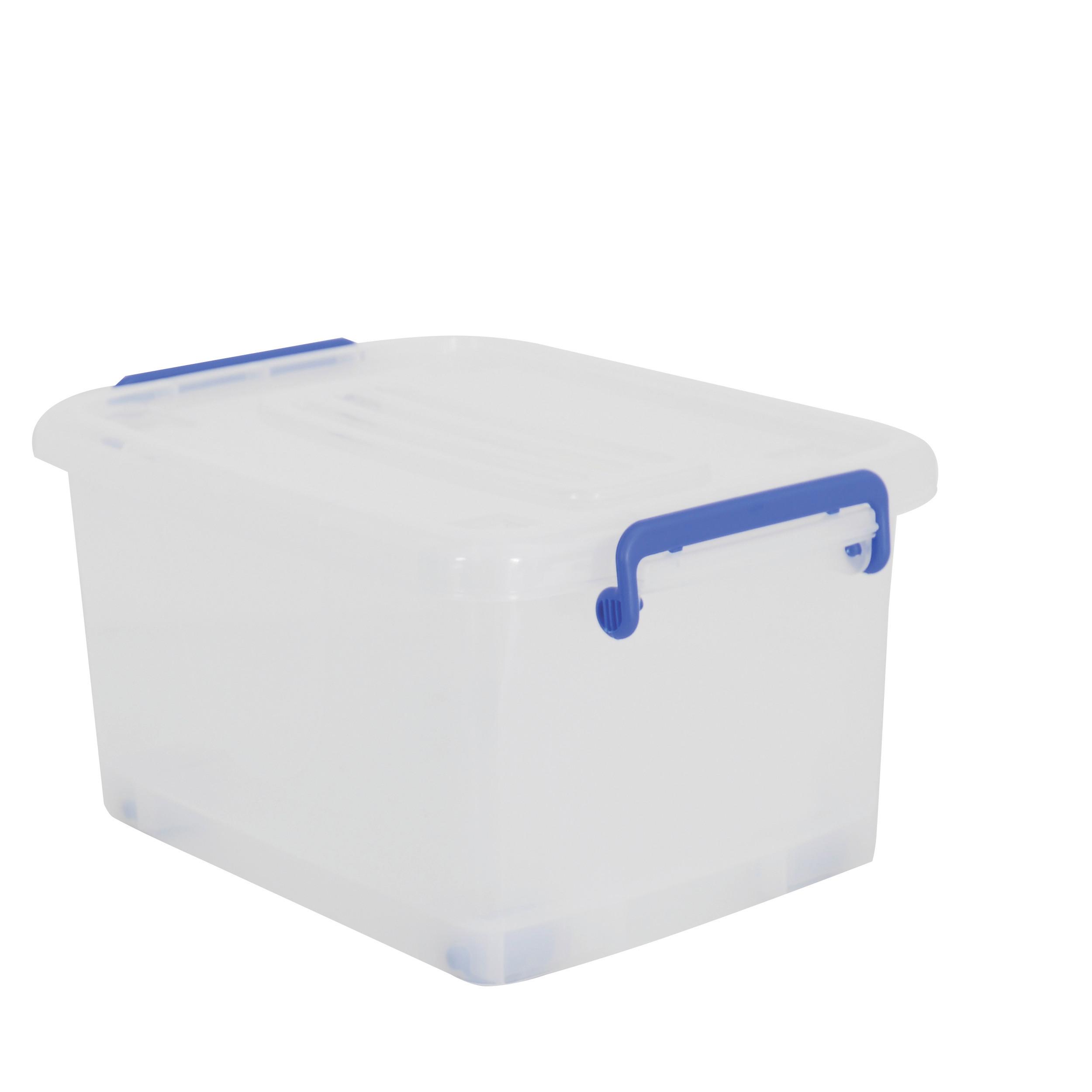 Aufbewahrungsbox 100146 - Transparent, Basics, Kunststoff (39/19/28cm) - Spirella