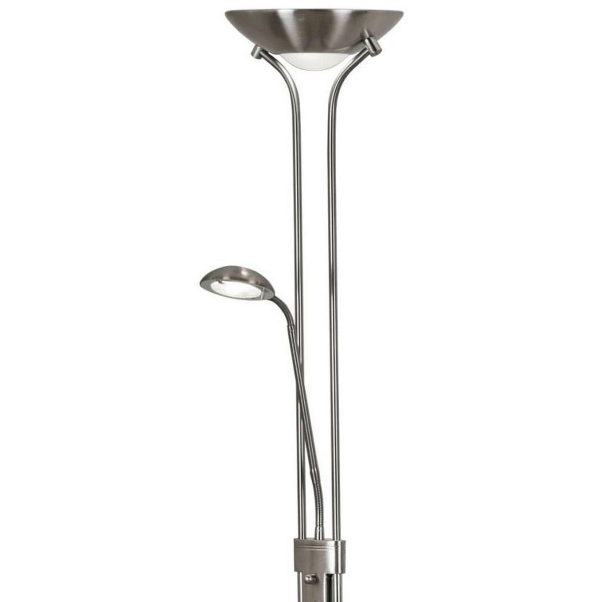 Led Mennyezetvilágító Lámpa Eu5430ss - ezüstszínű, Basics, műanyag/üveg (25.4/180cm)