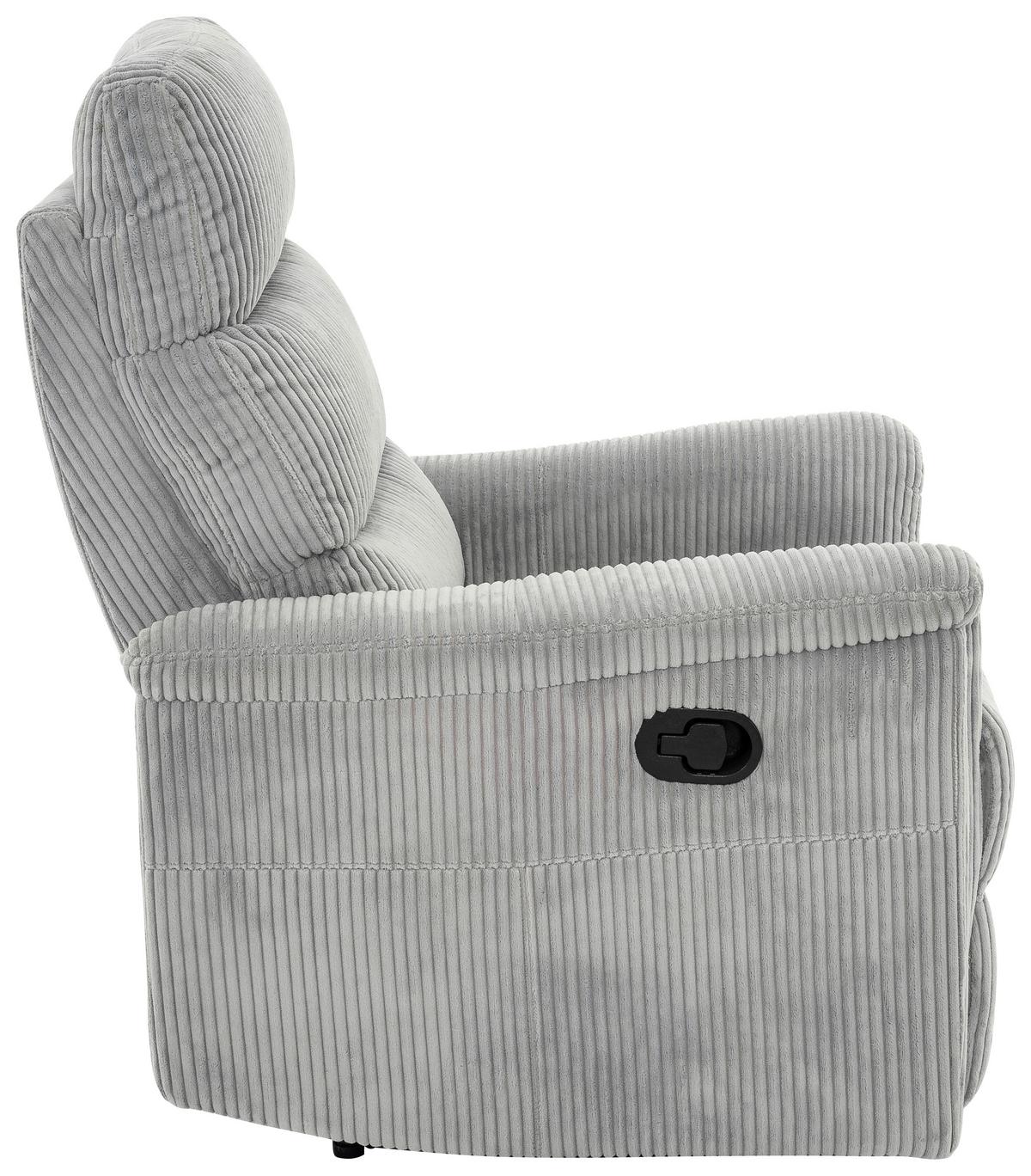 Počivalnik Xeno, Svetlo Siva - črna/svetlo siva, Design, kovina/umetna masa (78/108/89cm) - Livetastic