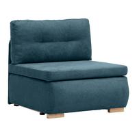 fauteuil convertible in Türkis - noir/turquoise, textile/matière synthétique (89/88/90cm) - Mömax