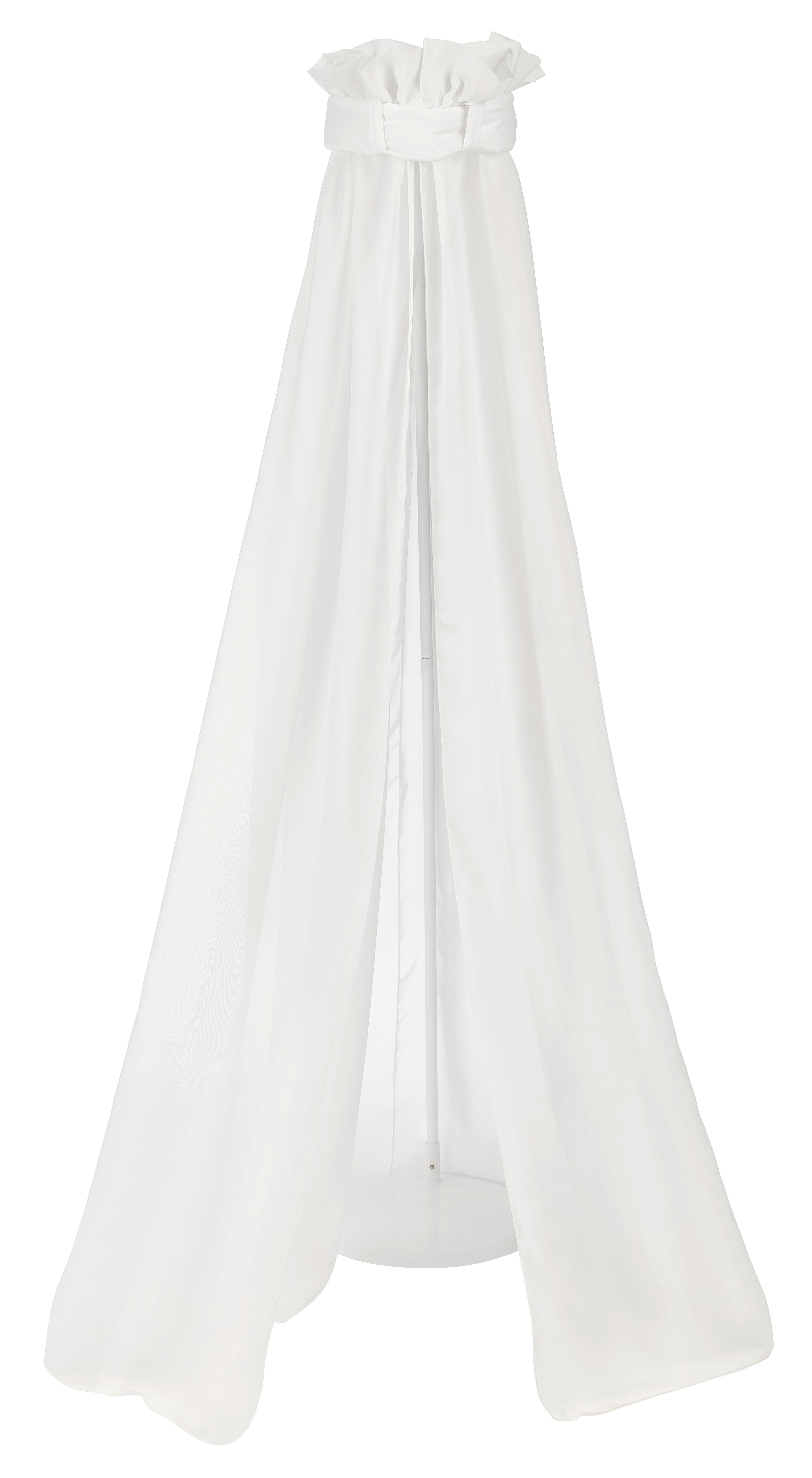 BALDACHIM VIOLA - biały, Basics, tkanina (160/260cm) - Patinio