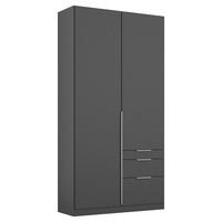 DULAP USI ROTATIVE ALABAMA - gri, Modern, material pe bază de lemn (91/229/54cm) - Modern Living