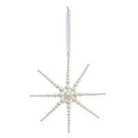 Ukras Za Bor Pearly Star - bež, Moderno, plastika (12,5/1,5/13cm)