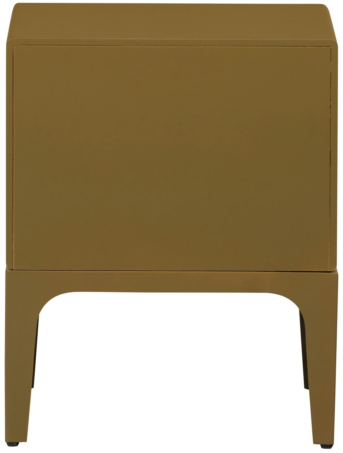 Kommode Merge Honig B: 44cm - Honig, Design, Holz/Metall (44/57/45cm) - Livetastic