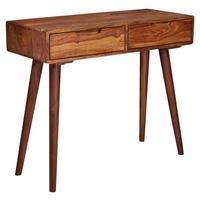 Konzolna Mizica Konsolentisch - barve indijskega rožnega lesa, Moderno, les (90/36/76cm) - MID.YOU