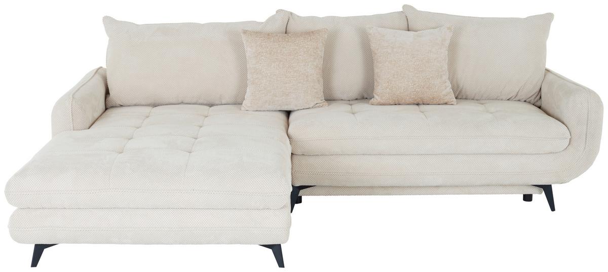Canapea modulara WAVE - bej, Modern, textil (189/266cm) - Modern Living