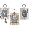 Bilderrahmen Pocahontas Versch. Designs - Hellbraun/Creme, Holzwerkstoff (17/19cm)
