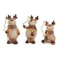 LED-Dekoleuchte Frido in div. Designs - Braun, Konventionell, Keramik (10/17.7/7.8cm) - Modern Living