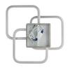 LED-TAKLAMPA SIOP - vit/aluminiumfärg, Modern, metall/plast (61/57/9cm) - Mömax