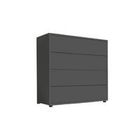 Kommode Mailand Typ 3 Anthrazit - Anthrazit/Schwarz, MODERN, Holzwerkstoff/Kunststoff (79/73/33cm) - MID.YOU